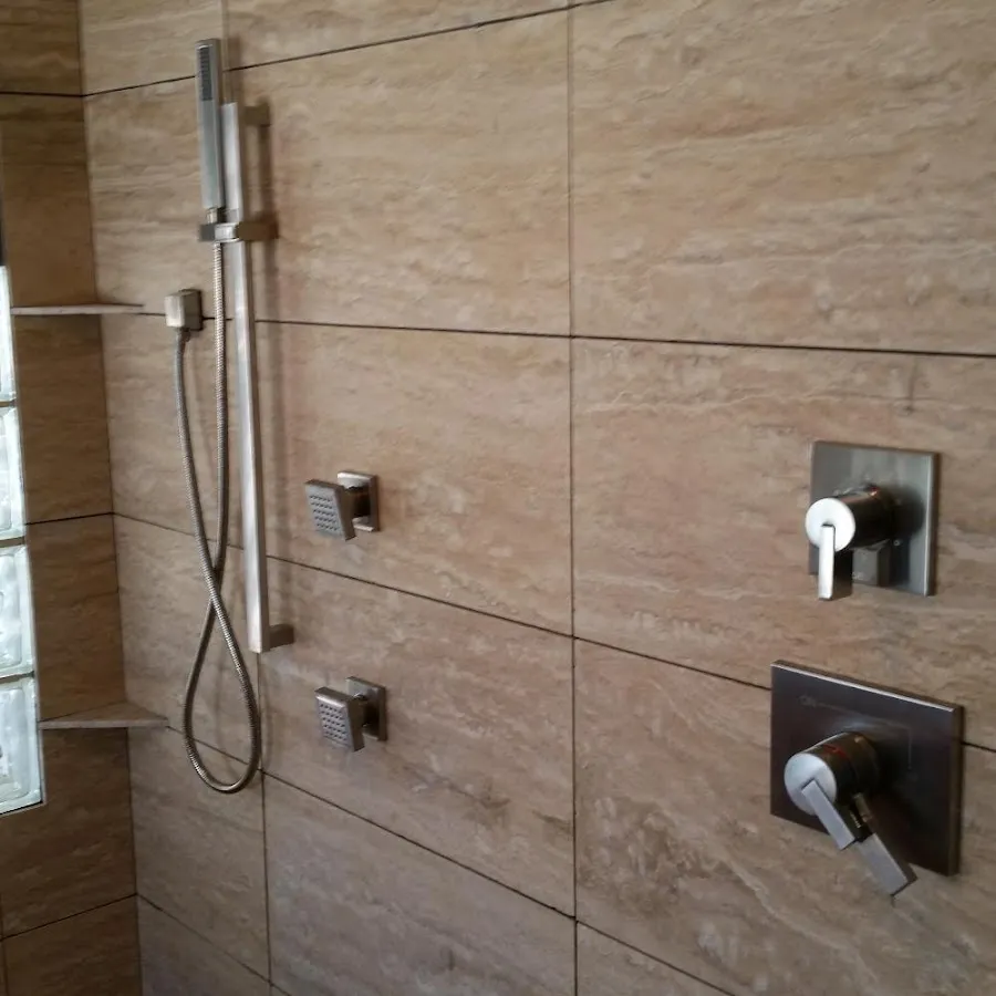 Shower fixture installation for Water Heater Replacement in Rittman